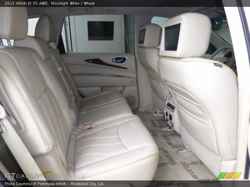 Moonlight White / Wheat 2013 Infiniti JX 35 AWD