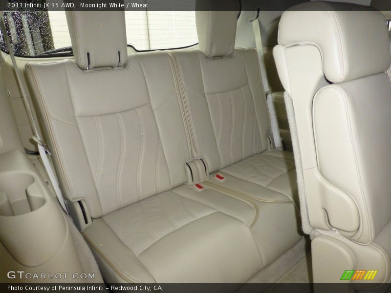 Moonlight White / Wheat 2013 Infiniti JX 35 AWD