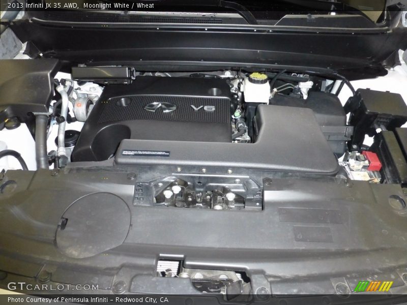 Moonlight White / Wheat 2013 Infiniti JX 35 AWD