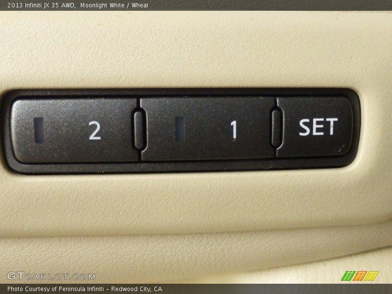 Moonlight White / Wheat 2013 Infiniti JX 35 AWD