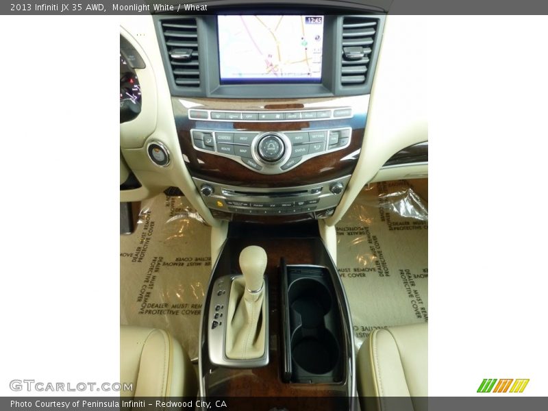 Moonlight White / Wheat 2013 Infiniti JX 35 AWD