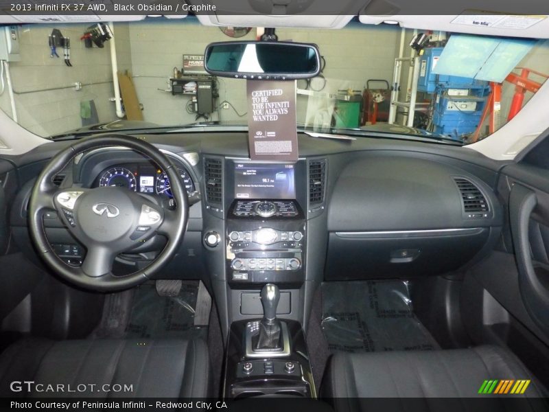 Black Obsidian / Graphite 2013 Infiniti FX 37 AWD