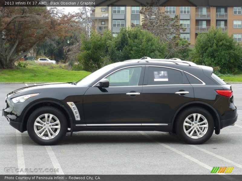 Black Obsidian / Graphite 2013 Infiniti FX 37 AWD