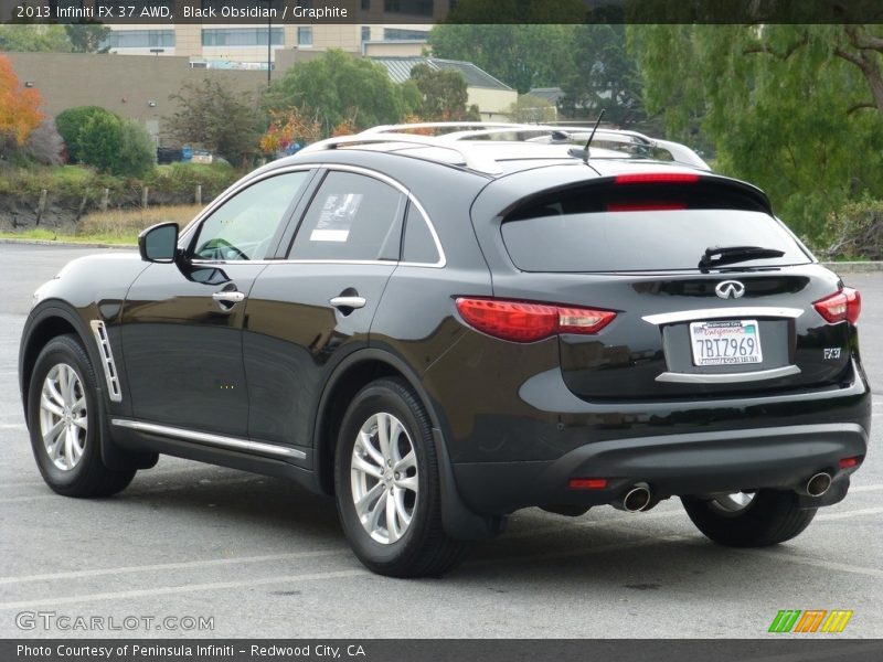 Black Obsidian / Graphite 2013 Infiniti FX 37 AWD