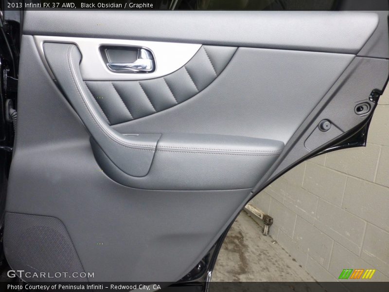 Black Obsidian / Graphite 2013 Infiniti FX 37 AWD