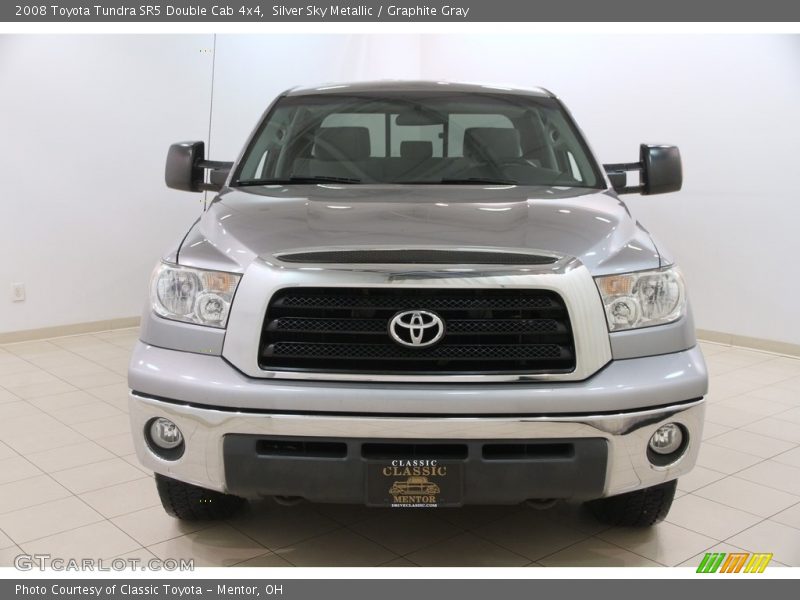 Silver Sky Metallic / Graphite Gray 2008 Toyota Tundra SR5 Double Cab 4x4