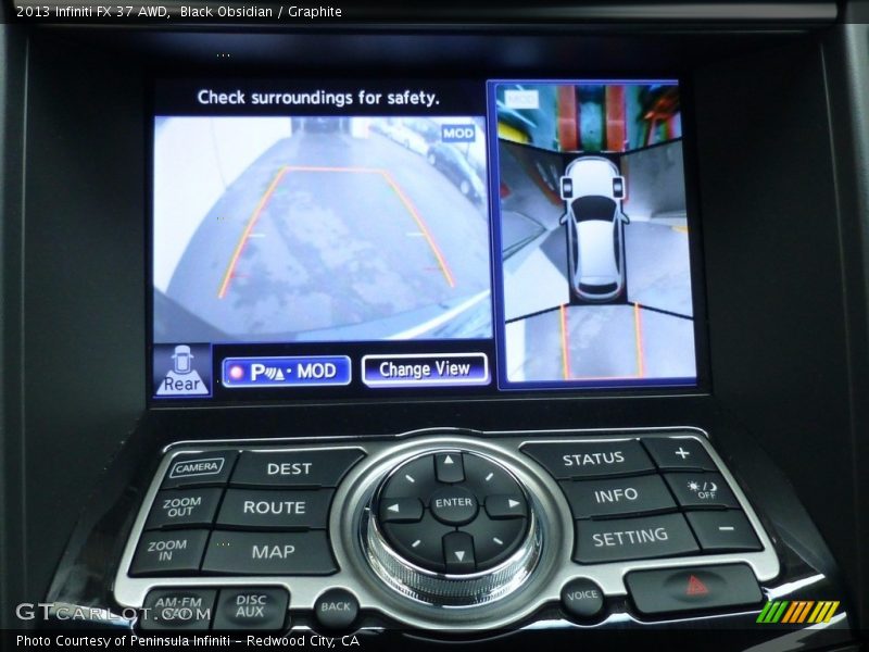 Black Obsidian / Graphite 2013 Infiniti FX 37 AWD