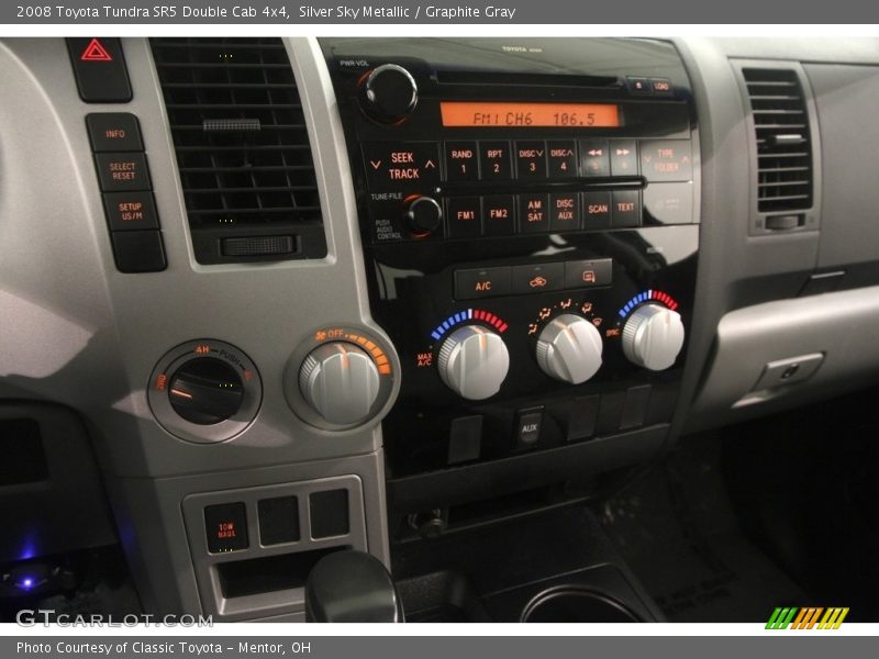 Silver Sky Metallic / Graphite Gray 2008 Toyota Tundra SR5 Double Cab 4x4