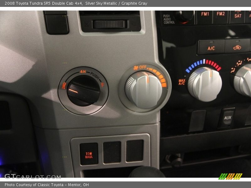 Silver Sky Metallic / Graphite Gray 2008 Toyota Tundra SR5 Double Cab 4x4