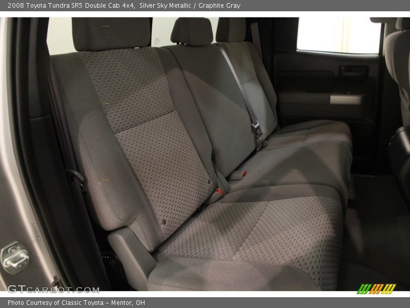Silver Sky Metallic / Graphite Gray 2008 Toyota Tundra SR5 Double Cab 4x4