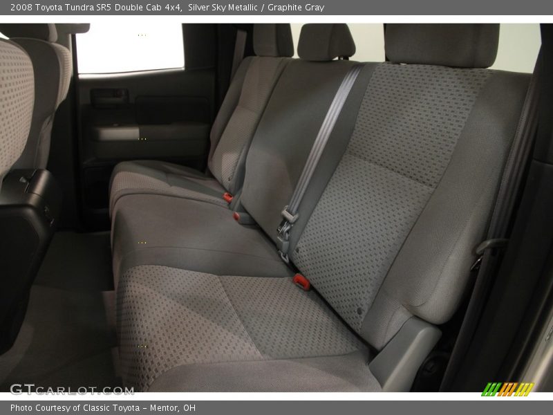 Silver Sky Metallic / Graphite Gray 2008 Toyota Tundra SR5 Double Cab 4x4