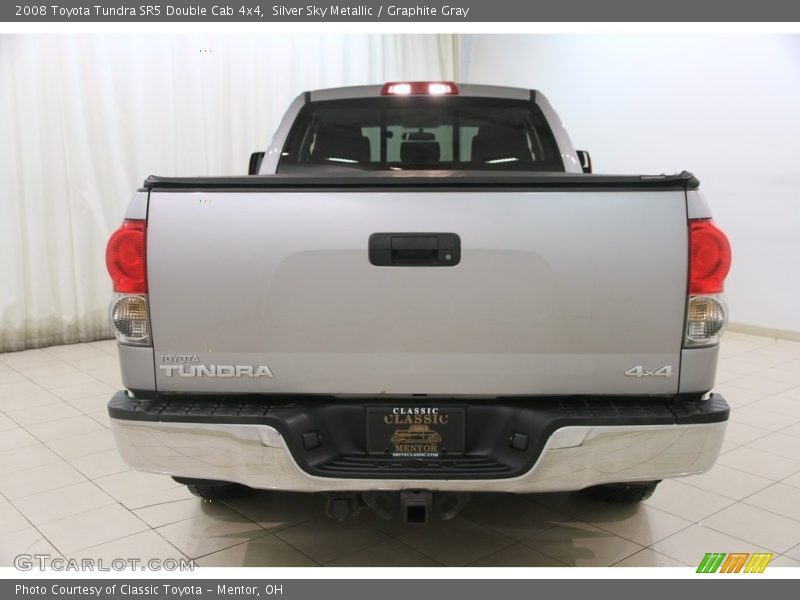 Silver Sky Metallic / Graphite Gray 2008 Toyota Tundra SR5 Double Cab 4x4