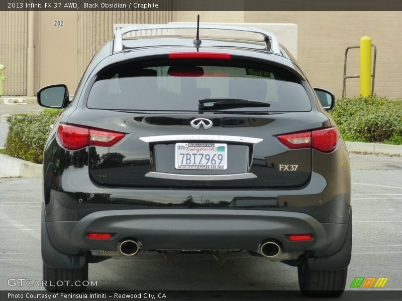 Black Obsidian / Graphite 2013 Infiniti FX 37 AWD