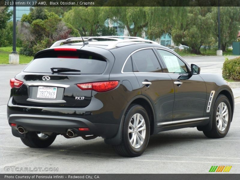 Black Obsidian / Graphite 2013 Infiniti FX 37 AWD