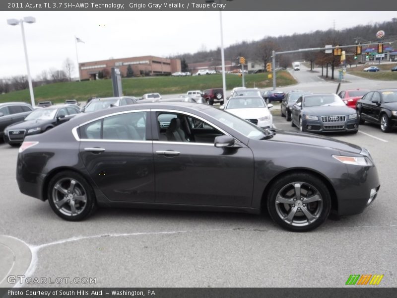 Grigio Gray Metallic / Taupe Gray 2011 Acura TL 3.7 SH-AWD Technology