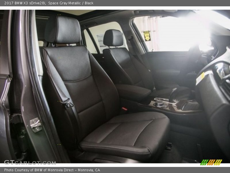 Space Gray Metallic / Black 2017 BMW X3 sDrive28i