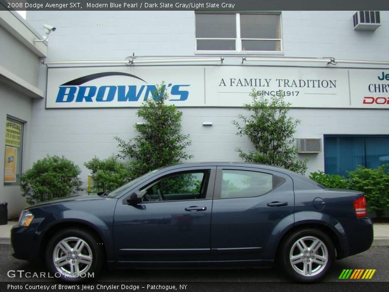 Modern Blue Pearl / Dark Slate Gray/Light Slate Gray 2008 Dodge Avenger SXT