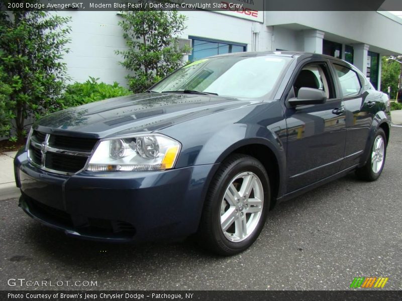 Modern Blue Pearl / Dark Slate Gray/Light Slate Gray 2008 Dodge Avenger SXT