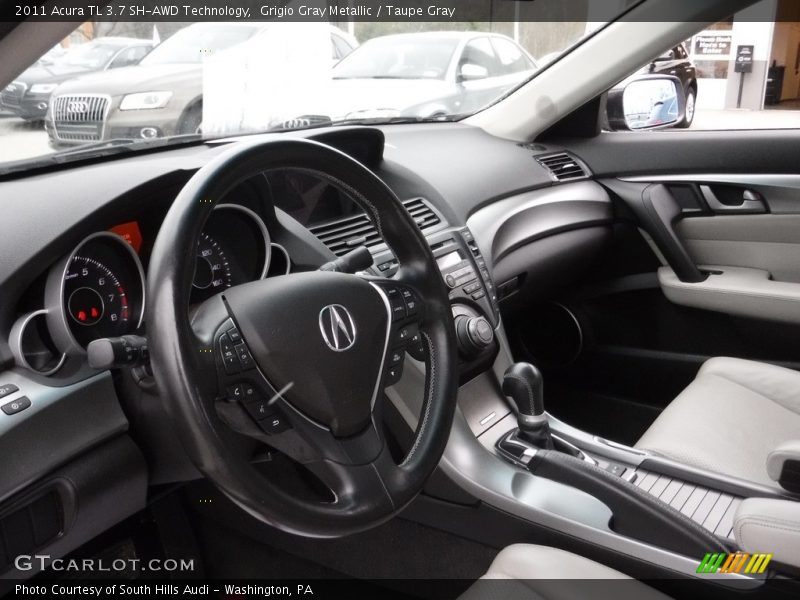 Grigio Gray Metallic / Taupe Gray 2011 Acura TL 3.7 SH-AWD Technology