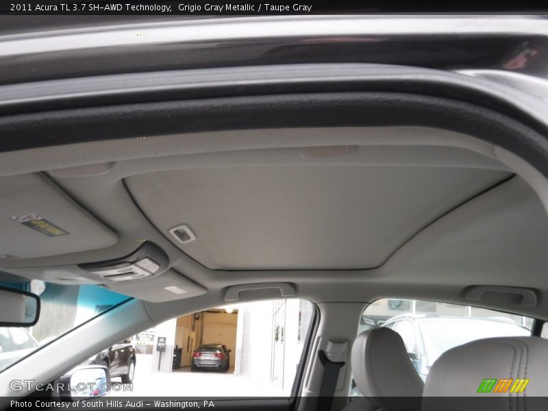 Grigio Gray Metallic / Taupe Gray 2011 Acura TL 3.7 SH-AWD Technology