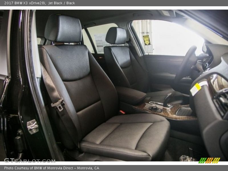 Jet Black / Black 2017 BMW X3 xDrive28i