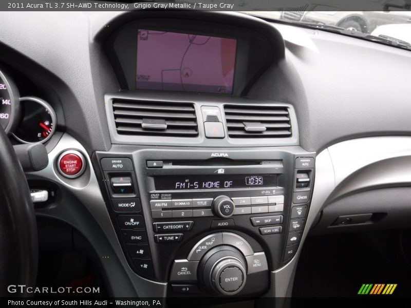 Grigio Gray Metallic / Taupe Gray 2011 Acura TL 3.7 SH-AWD Technology