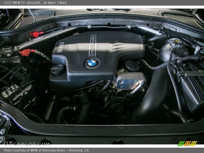 Jet Black / Black 2017 BMW X3 xDrive28i