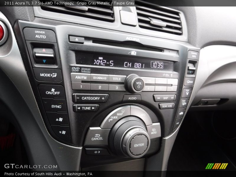 Grigio Gray Metallic / Taupe Gray 2011 Acura TL 3.7 SH-AWD Technology