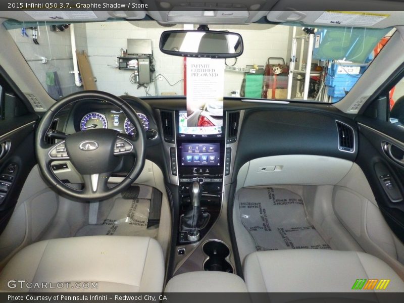 Graphite Shadow / Stone 2015 Infiniti Q50 3.7
