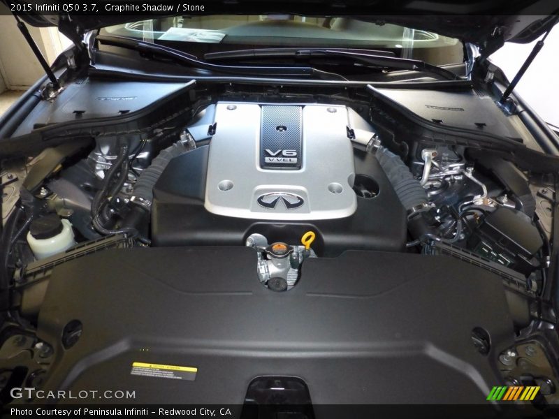 Graphite Shadow / Stone 2015 Infiniti Q50 3.7