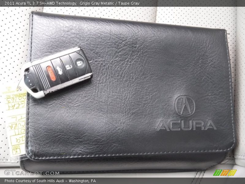 Grigio Gray Metallic / Taupe Gray 2011 Acura TL 3.7 SH-AWD Technology