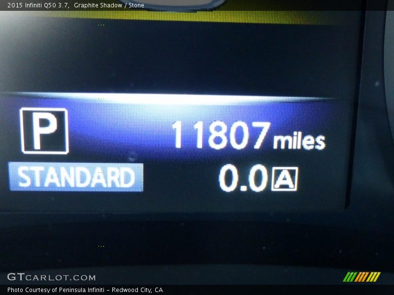 Graphite Shadow / Stone 2015 Infiniti Q50 3.7