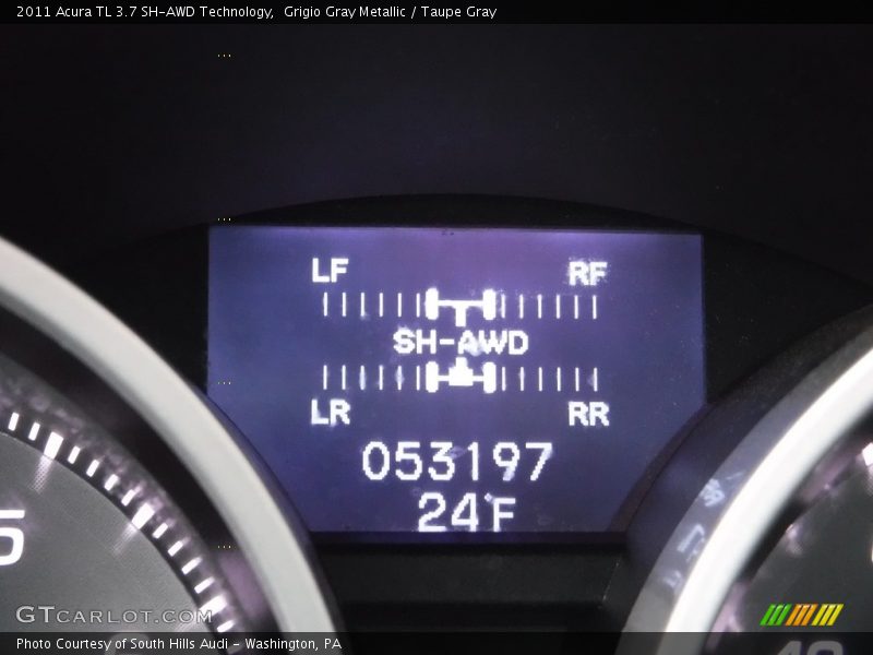 Grigio Gray Metallic / Taupe Gray 2011 Acura TL 3.7 SH-AWD Technology