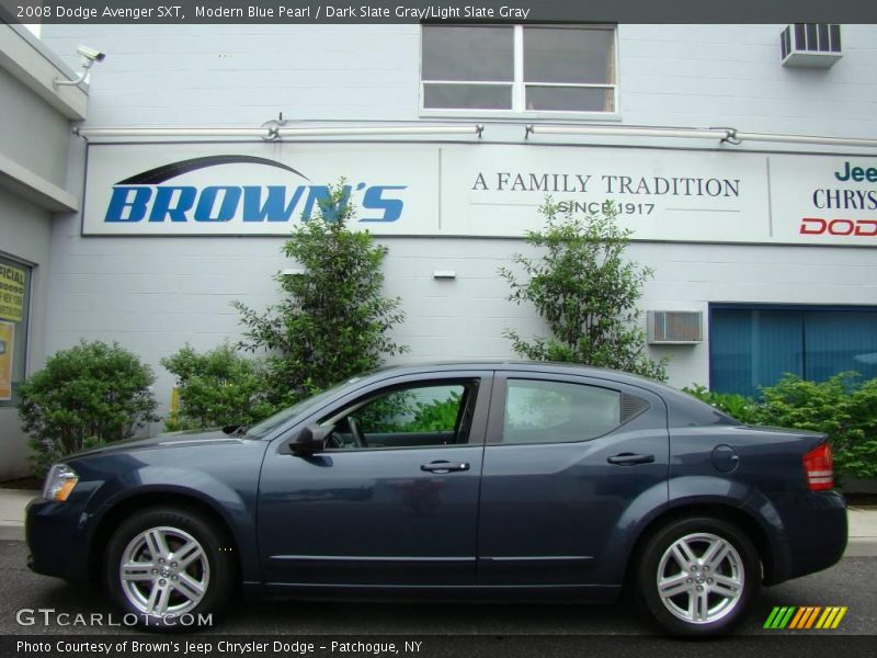 Modern Blue Pearl / Dark Slate Gray/Light Slate Gray 2008 Dodge Avenger SXT