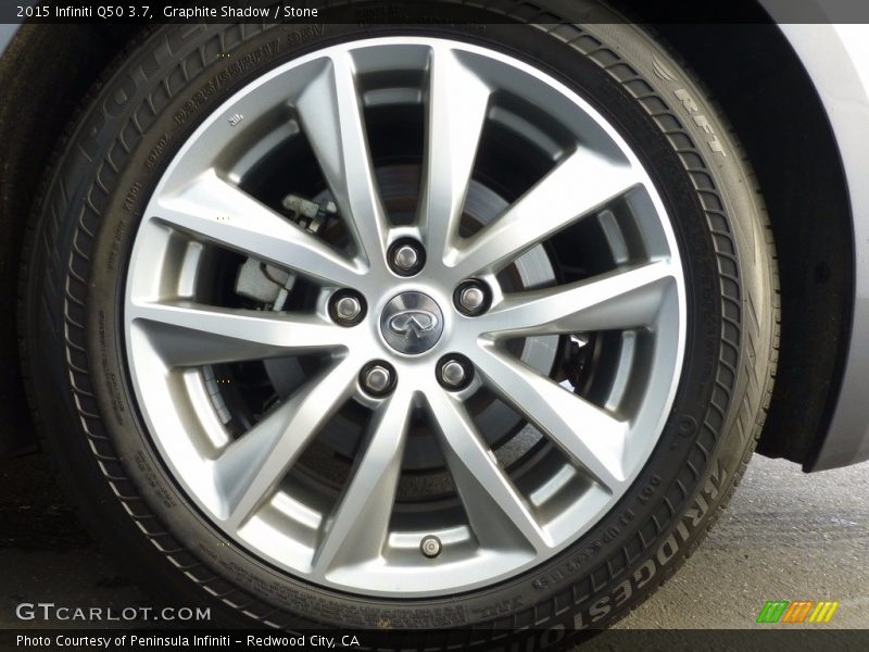 Graphite Shadow / Stone 2015 Infiniti Q50 3.7