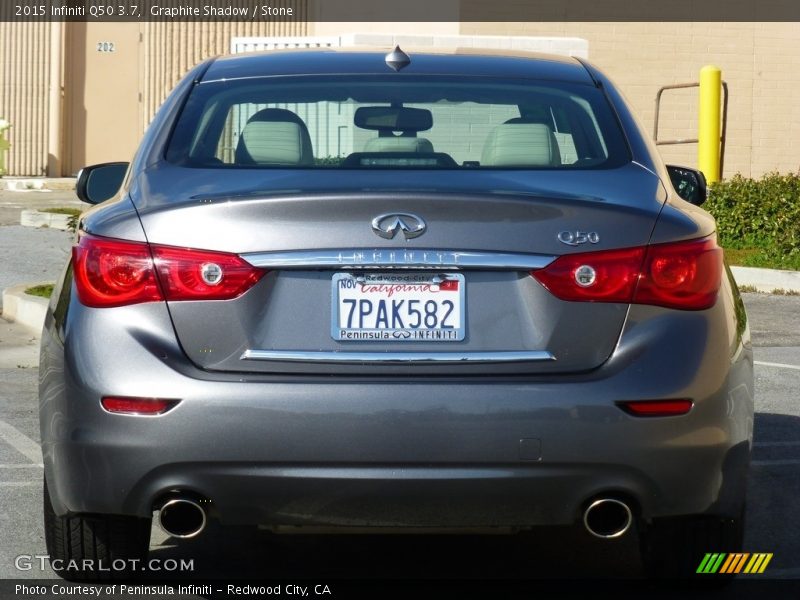 Graphite Shadow / Stone 2015 Infiniti Q50 3.7
