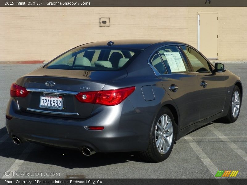 Graphite Shadow / Stone 2015 Infiniti Q50 3.7