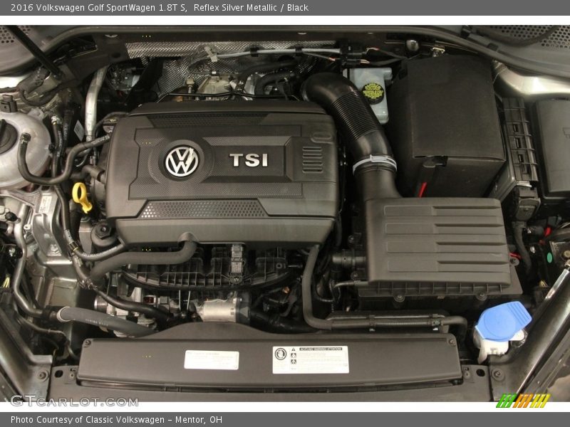  2016 Golf SportWagen 1.8T S Engine - 1.8 Liter Turbocharged TSI DOHC 16-Valve VVT 4 Cylinder