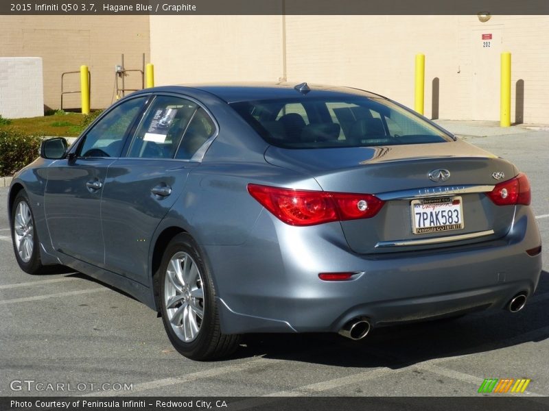 Hagane Blue / Graphite 2015 Infiniti Q50 3.7