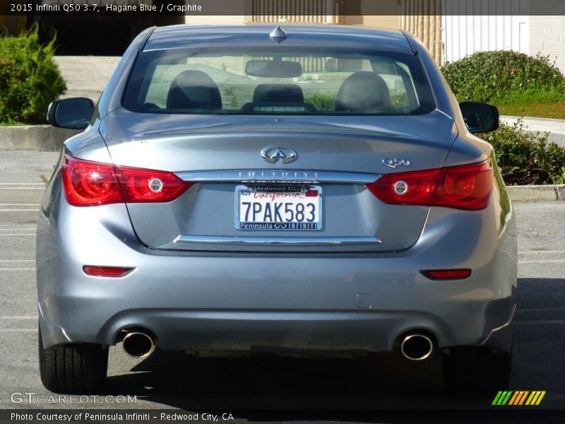 Hagane Blue / Graphite 2015 Infiniti Q50 3.7