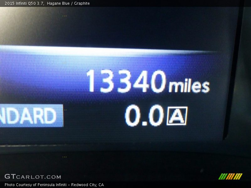 Hagane Blue / Graphite 2015 Infiniti Q50 3.7
