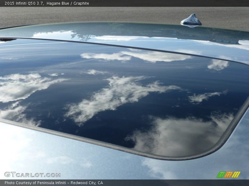 Hagane Blue / Graphite 2015 Infiniti Q50 3.7
