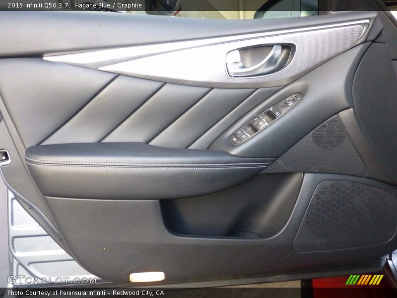 Hagane Blue / Graphite 2015 Infiniti Q50 3.7