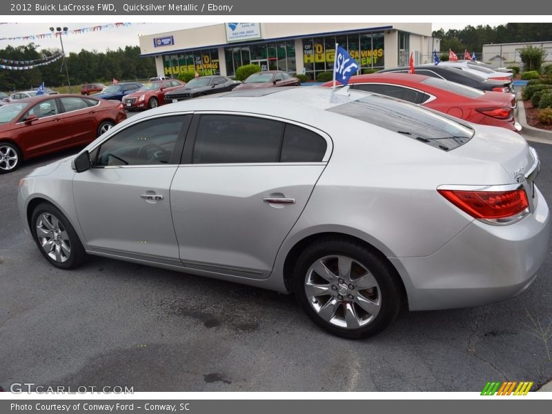 Quicksilver Metallic / Ebony 2012 Buick LaCrosse FWD