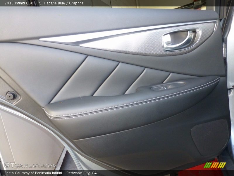 Hagane Blue / Graphite 2015 Infiniti Q50 3.7