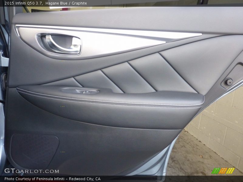 Hagane Blue / Graphite 2015 Infiniti Q50 3.7