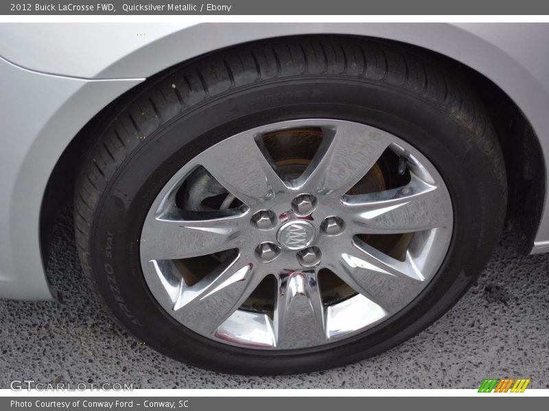 Quicksilver Metallic / Ebony 2012 Buick LaCrosse FWD
