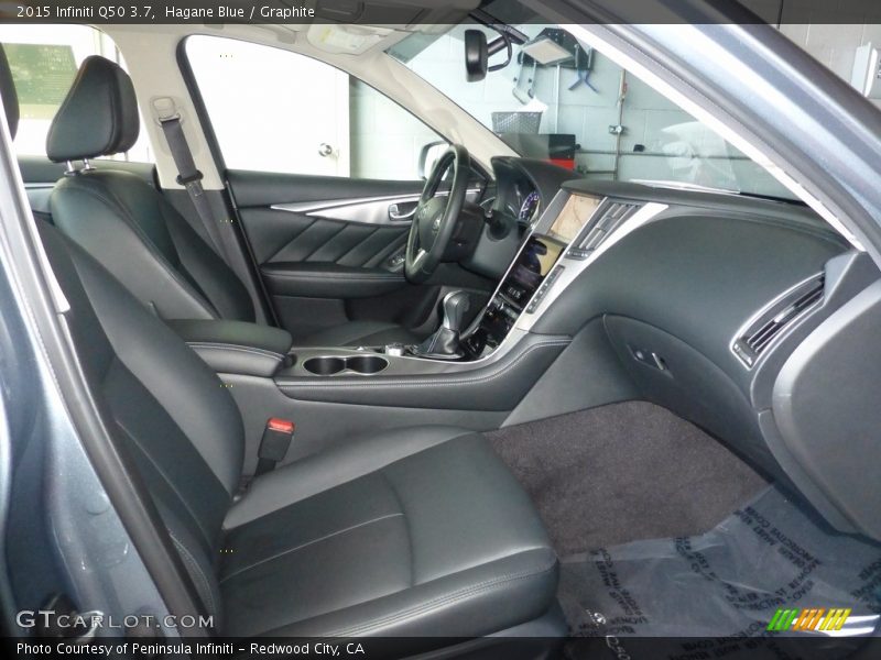 Hagane Blue / Graphite 2015 Infiniti Q50 3.7