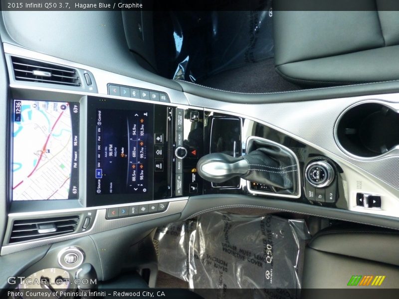 Hagane Blue / Graphite 2015 Infiniti Q50 3.7
