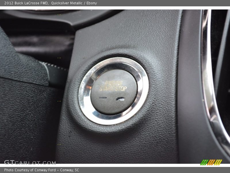 Quicksilver Metallic / Ebony 2012 Buick LaCrosse FWD